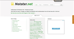 Desktop Screenshot of notater.net